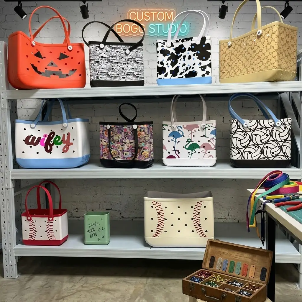 Printed EVA Beach Bag