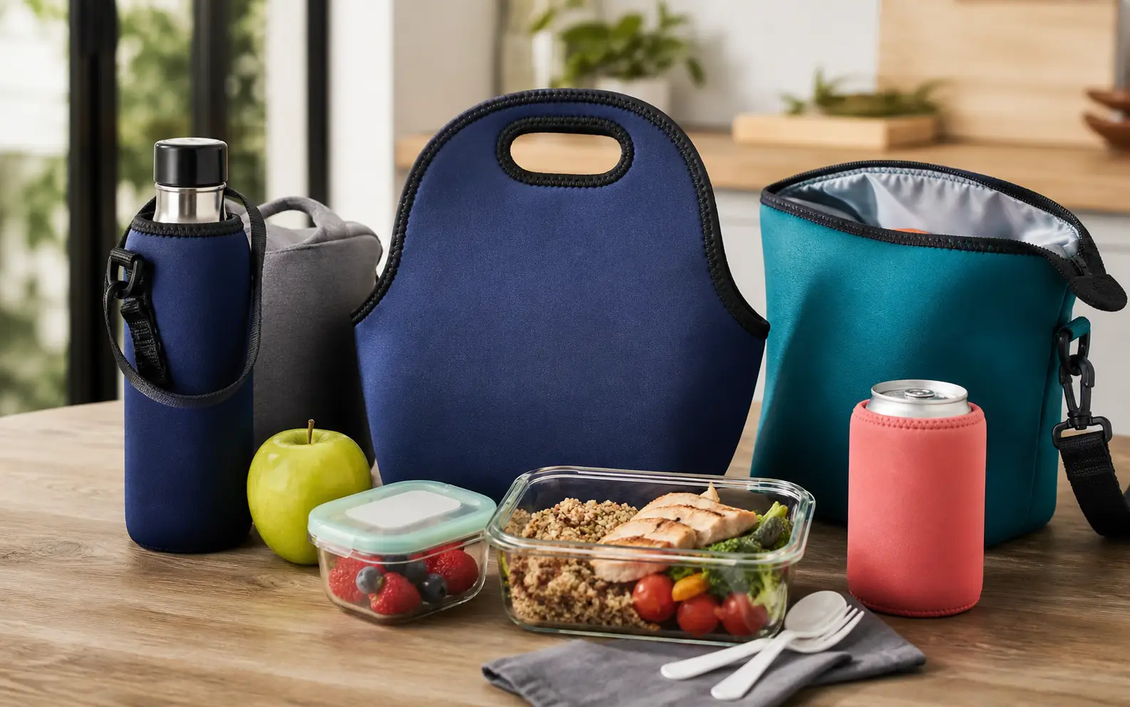 Insulated food and beverage carriers