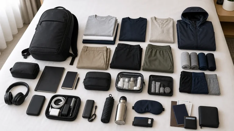 How to organize backpack for travel with a flat gear layout and smart packing zones